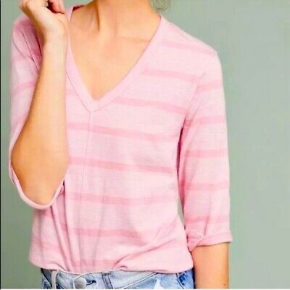 NWT Anthropologie Left of Center Roxanne Shifted Hem Tunic